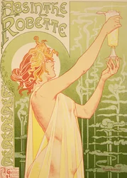 Reproduction of a Poster Advertising 